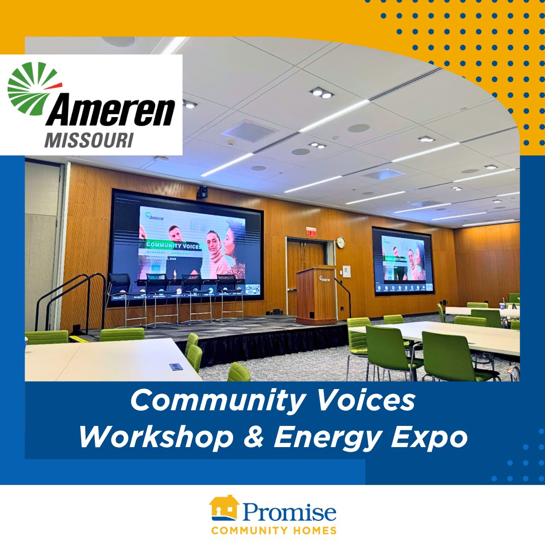 💙 𝐏𝐂𝐇 𝐨𝐧 𝐭𝐡𝐞 𝐦𝐨𝐯𝐞 around St. Louis! 💙
Executive Director 𝐌𝐚𝐭𝐭 and Development Director 𝐆𝐚𝐛𝐫𝐢𝐞𝐥𝐥𝐞 recently attended 𝐀𝐦𝐞𝐫𝐞𝐧’s Community Voices & Energy Expo! ⚡
It was a great opportunity to connect with local leaders, learn about current energy innovations that could help 𝐏𝐂𝐇 keep homes efficient and sustainable.
➡️ Swipe for event highlights and a #BeforeAndAfter look at a North St. Louis County home updated earlier this year—thanks to an 𝐀𝐦𝐞𝐫𝐞𝐧 𝐂𝐨𝐦𝐦𝐮𝐧𝐢𝐭𝐲 𝐈𝐦𝐩𝐚𝐜𝐭 𝐆𝐫𝐚𝐧𝐭!
💛 Thank you 𝐀𝐦𝐞𝐫𝐞𝐧 for strengthening our region and helping ensure efficient, 𝐟𝐨𝐫𝐞𝐯𝐞𝐫 𝐡𝐨𝐦𝐞𝐬!
#ameren #iddcommunity #foreverhome #eneregyefficient #communityvoices #accessibleliving #affordablehousing #accessiblehousing #accessibilitymatters #pchstl #promisecommunityhomes #disabilityawareness #communityimpact #nonprofitlife #housingmatters #teampch